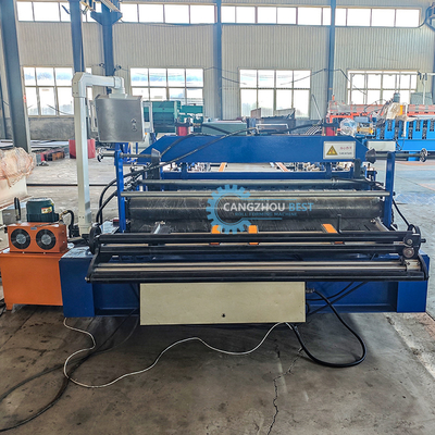 Otomatis Mengubah Ukuran Panel Tembok Steel Profile Roll Forming Machine Untuk PPGI GI