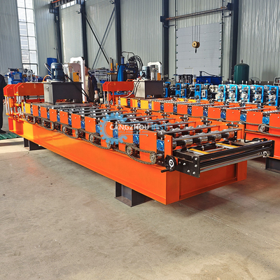 Color Steel IBR Roof Sheet / Tile Single Layer Roofing Sheet Roll Forming Machine Mesin Membentuk