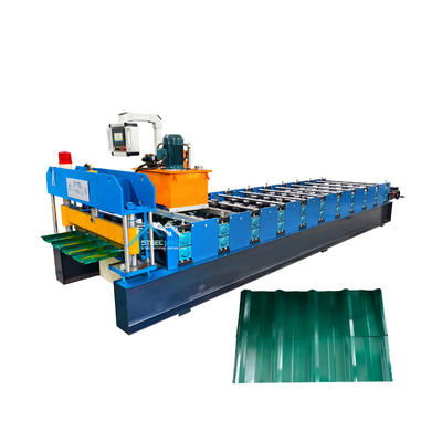 Mesin Produksi Lembar Atap 0.3-0.8mm Lanjutan Kecepatan Tinggi