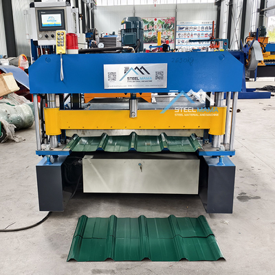 Mesin Produksi Lembar Atap 0.3-0.8mm Lanjutan Kecepatan Tinggi