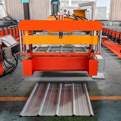 Top Performance Steel Profile Roof Sheet Machine Dengan 45 Roller Baja 380V/3Phase/50Hz Power Supply