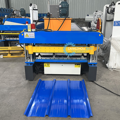 15-20m/Min Mesin Membentuk Roofing Roll Layer Ganda Untuk Kebutuhan Produksi Lebar Disesuaikan