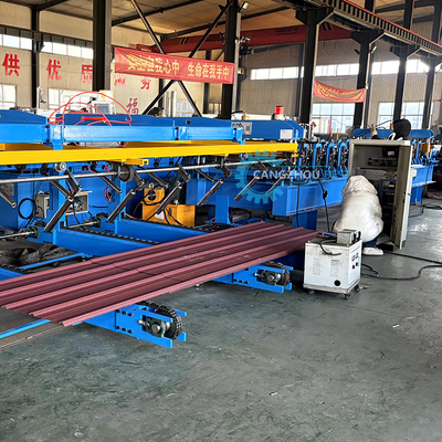 PLC sempurna berbentuk tahan lama atap lembaran roll membentuk mesin