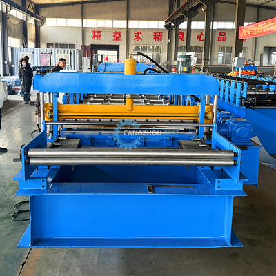 PLC sempurna berbentuk tahan lama atap lembaran roll membentuk mesin
