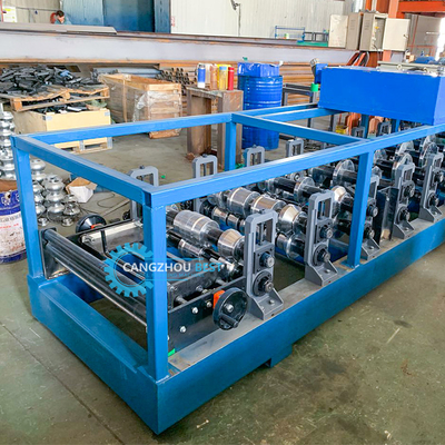 Hydraulic Cut Off Galvanized Steel Profile Portable Kr18 Standing Seam Roof Roll Forming Machine (Mesin Membentuk Roof Seam Berdiri)