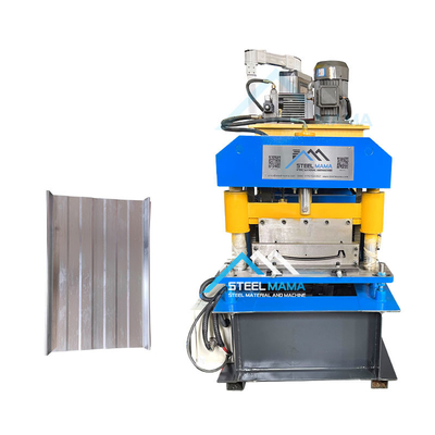 Ghana Popular Steel Profile Self Lock Profile Roof Sheet Roll Membentuk Mesin