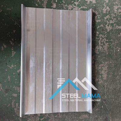 Ghana Popular Steel Profile Self Lock Profile Roof Sheet Roll Membentuk Mesin