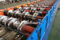 Baja Tekan Hidrolik Steel Decking Sheet Lantai Roll Forming Machine Sistem Kontrol PLC