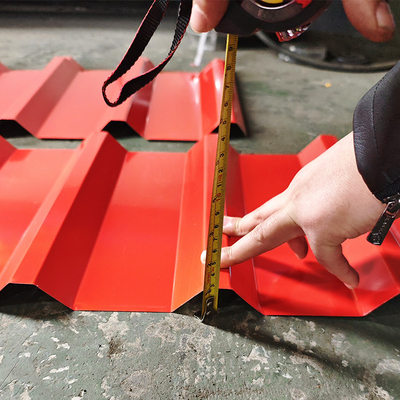 Color Steel Profile Roof Sheet Roll Forming Machine Tiga Layer Triple Designs