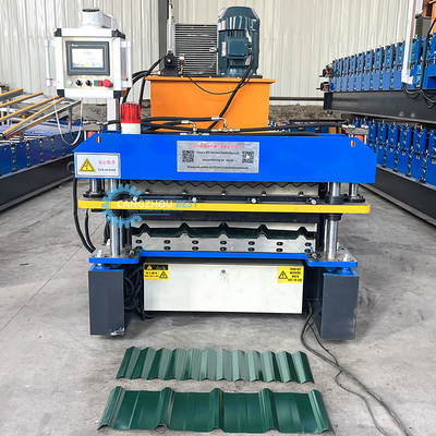 3Kw Main Motor Power Roll Forming Machine Untuk Produksi Industri Lebar Disesuaikan