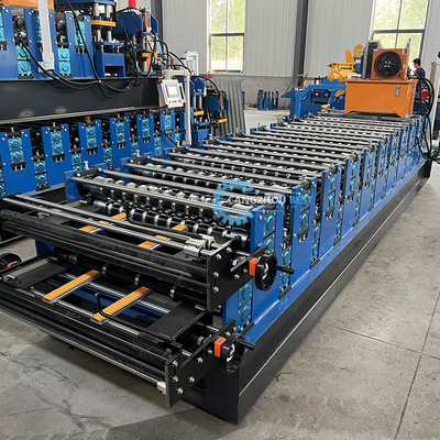 3Kw Main Motor Power Roll Forming Machine Untuk Produksi Industri Lebar Disesuaikan