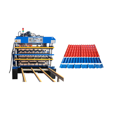 High Speed Triple Layer Customzied Steel Profile Roofing Roll Forming Machine (Mesin Pembentukan Roll Roofing)