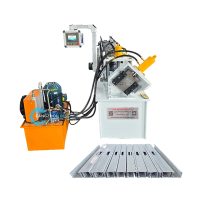Profil Baja Dua Ukuran Stud Roll Forming Mesin Dengan Hydraulic Punching