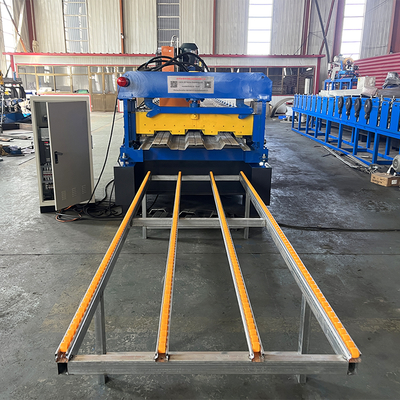 Mesin Membentuk Roll Deck 1250mm PLC Control 22kw