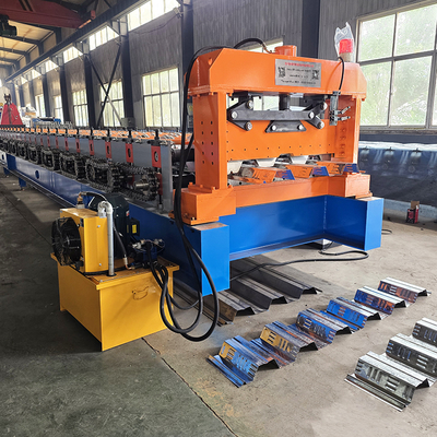 Mesin Membentuk Roll Deck 1250mm PLC Control 22kw