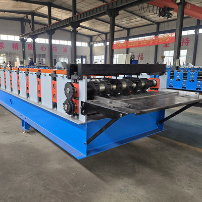 Mesin Membentuk Roll Deck 1250mm PLC Control 22kw