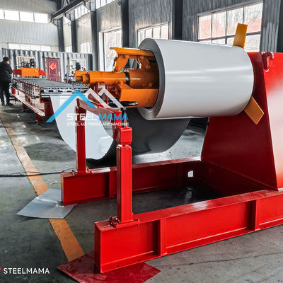 Pabrik menyediakan mesin Pembentuk Gulungan Lembaran Atap trapesium IBR standar tinggi