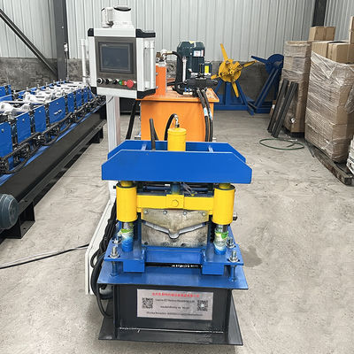 Mesin Pembentuk Gulungan Atap Profil Baja dengan Tegangan 380v 14 Rol Baris dan Hidrolik 40# untuk Desain Bergelombang IBR Ubin Atap