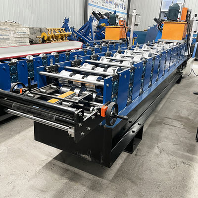 Mesin Pembentuk Roll Ridge Cap Tekanan Hidrolik dengan Baja 45# Berkualitas Tinggi dan 15 Langkah Pembentukan