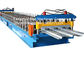 688 Lantai Deck Roll Forming Machine Lantai Tile Bahan Membuat Mesin