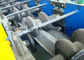 Rantai Didorong 2 Gelombang W Beam Highway Guardrail Roll Forming Machine 8-12m / Min Capacity