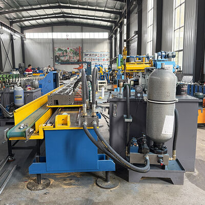 Profil T Plafon Logam Utama T /T Bar Mesin Roll Forming Pembuatan Baja