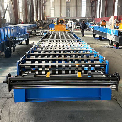 Bahan bangunan mesin roll forming genteng kaca Monaco 0,35-0,6 mm