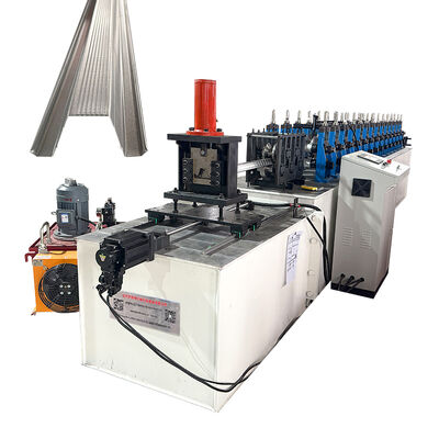 Memproduksi Mesin Roll Forming Saluran Omega Pemotong Terbang Baja Logam