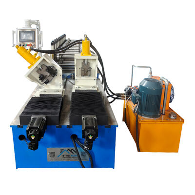 Profil Poular Meksiko Mesin Roll Forming &amp; Track Double Line Berkecepatan Tinggi