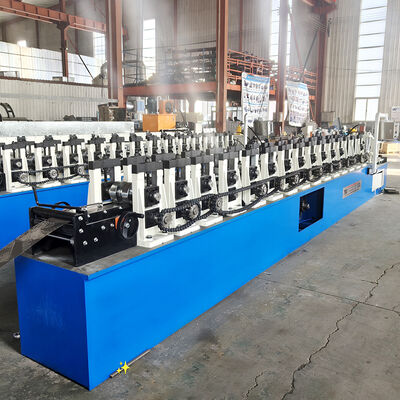 Kontrol PLC Punching Hidraulik Mesin Roll Forming Profil Stud Soeed Tinggi