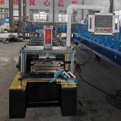 Atap Perumahan Atap Sleflock Panel Mesin Roll Forming 3kw