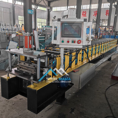 Atap Perumahan Atap Sleflock Panel Mesin Roll Forming 3kw