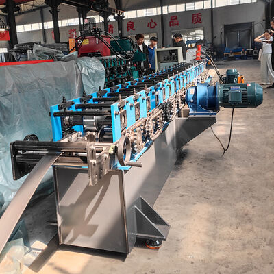 Mesin Roll Forming Stud dan Track Grid Drywall 3kw dengan Motor Servo