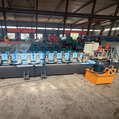 Mesin Roll Forming Stud dan Track Grid Drywall 3kw dengan Motor Servo