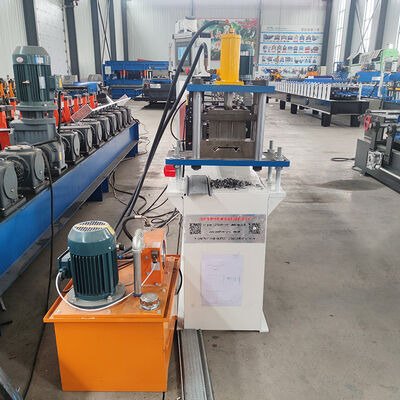 Mesin Roll Forming Pintu Rana Rol Baja Berkecepatan Tinggi