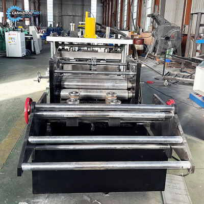Kontrol PLC Ubah Otomatis Ukuran Mesin Roll Forming Purlin 80-300mm C