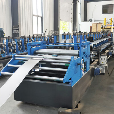 Pemotongan Hidraulik Secara Otomatis Mengubah Ukuran Mesin Roll Forming CZU Purlin