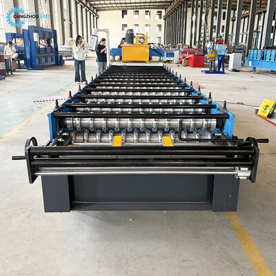 Pembuatan Mesin Roll Forming Lembaran Atap Bergelombang Baja Galvanis