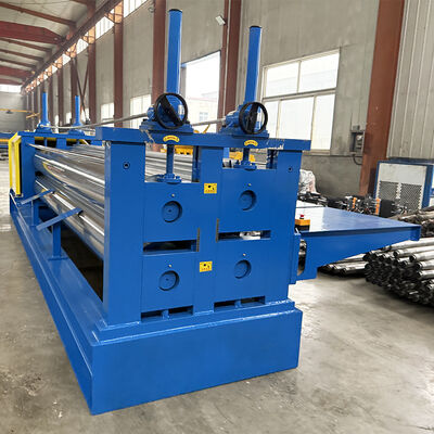 Galvanized Steel Thin Material 0.12mm Barrel Roofing Sheet Roll Forming Machine