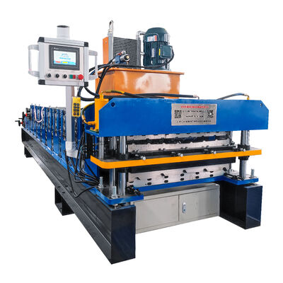 Mesin Roll Forming Genteng Lapisan Ganda