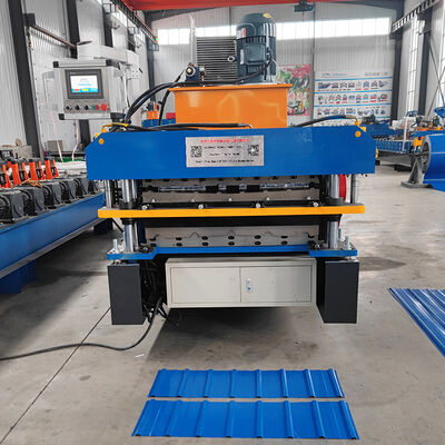 Mesin Roll Forming Genteng Lapisan Ganda