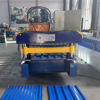 Mesin Roll Forming Panel Atap Logam 2-in-1