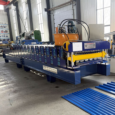 Mesin Roll Forming Panel Atap Logam 2-in-1