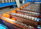 Atap Logam Galvanis Aluminium Corrugated Steel Sheet Forming Membuat Mesin 8-12m / min Kecepatan
