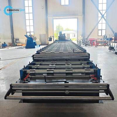 Mesin Roll Forming Lapisan Ganda / Mesin Roll Forming Dek Ganda