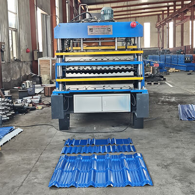 Mesin Roll Forming Terintegrasi Dek Ganda dan Lapisan Tunggal 3-in-1