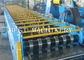 Lantai Galvanized Steel Decking Panel Roll Forming Machine PLC Control System