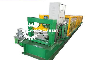 Color Steel Sheet PLC Control Roof Tile Roll Top Ridge Cap Roll Forming Machine (Mesin Membentuk Lembar Baja Berwarna)