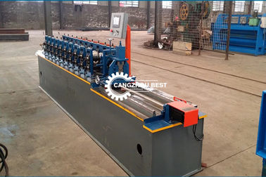 Dipasang dimatikan 25m/Min Snap Lock Stud dan Track Roll Forming Machine