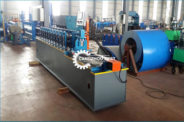 Dipasang dimatikan 25m/Min Snap Lock Stud dan Track Roll Forming Machine